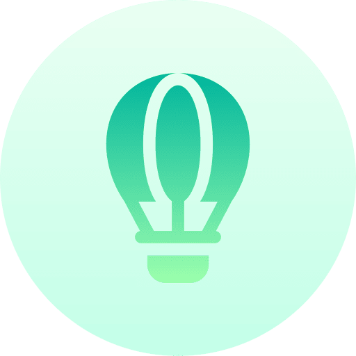 Hot air balloon trip flight hot air balloon icon Hot air balloon trip flight hot air balloon icon