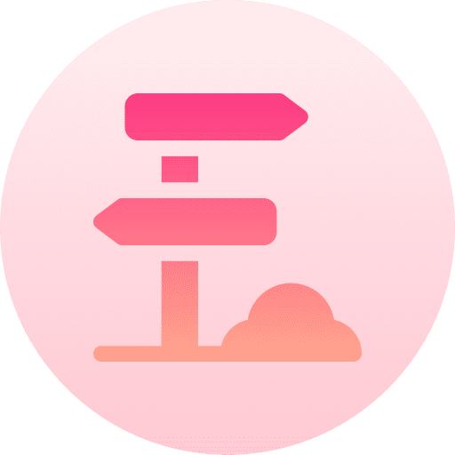 Signpost arrows route maps and location icon Signpost arrows route maps and location icon