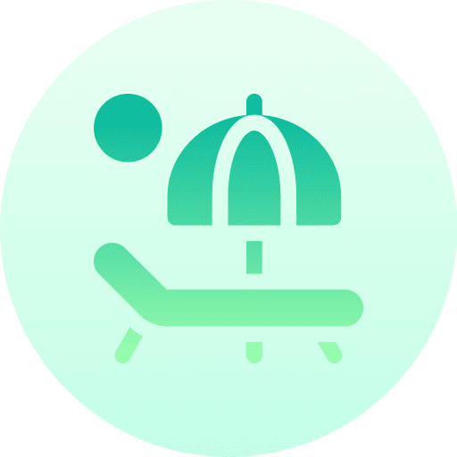 Beach vacations holidays summer icon Beach vacations holidays summer icon