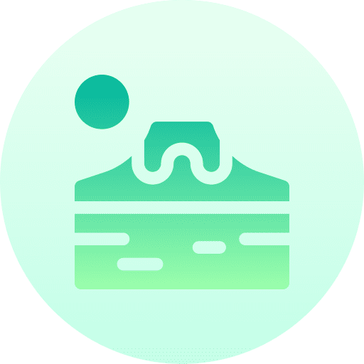 Lake landscape altitude water icon Lake landscape altitude water icon