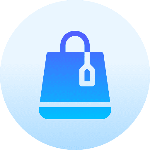 Shopping bag supermarket bag business icon Shopping bag supermarket bag business icon