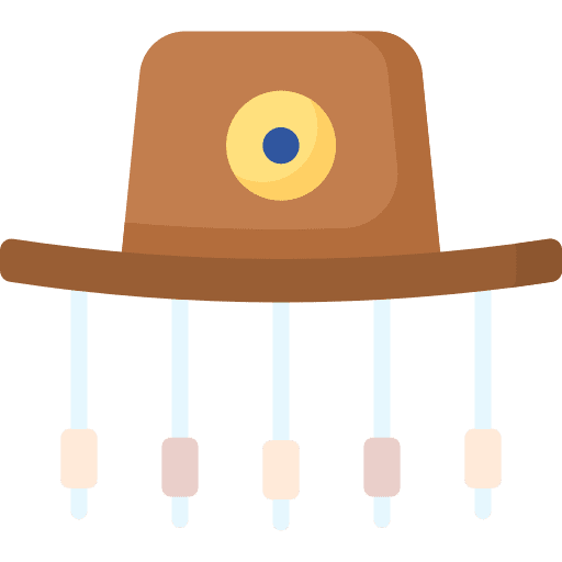Cork hat cultures cork hat australia icon