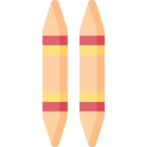 Clapstick music and multimedia musical instrument aborigin icon