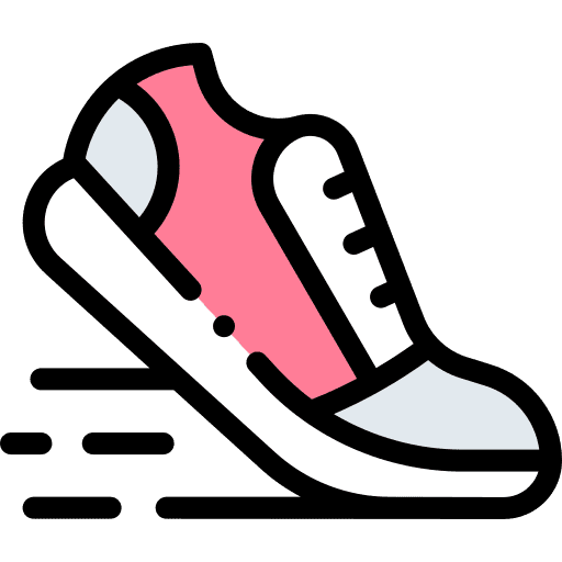 Shoes sport shoes running trainer icon