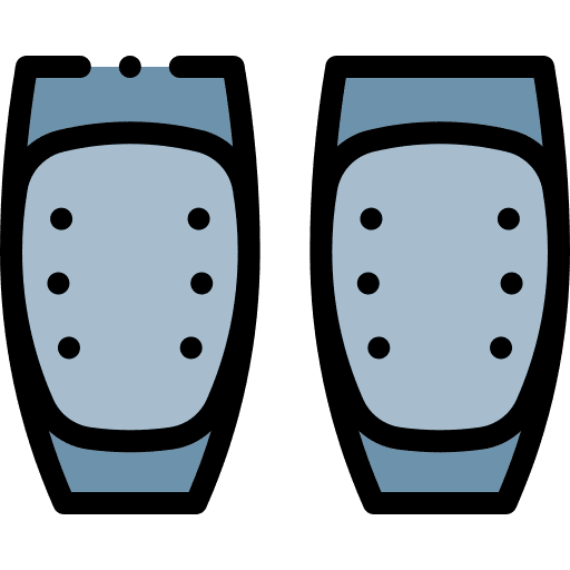 Knee pad knee pad leg protection icon Knee pad knee pad leg protection icon