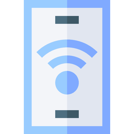 Iot wireless connection iot wifi signal icon Iot wireless connection iot wifi signal icon