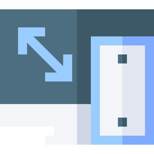 Responsive devices electronics smartphone computer icon Responsive devices electronics smartphone computer icon