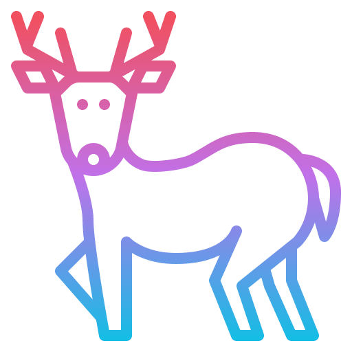 Deer nature reindeer deer icon