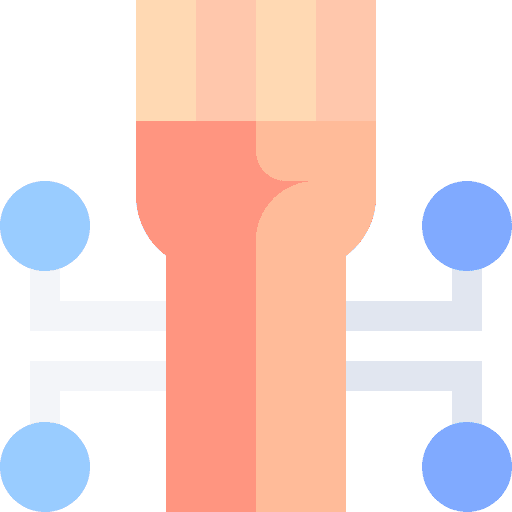 Revolution fist networking gesture icon Revolution fist networking gesture icon
