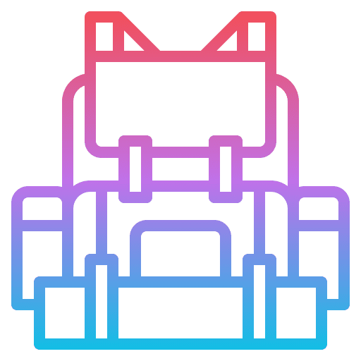 Backpack luggage baggage backpack icon Backpack luggage baggage backpack icon