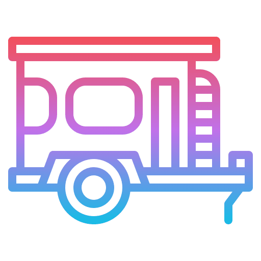 Trailer travel camping caravan icon Trailer travel camping caravan icon