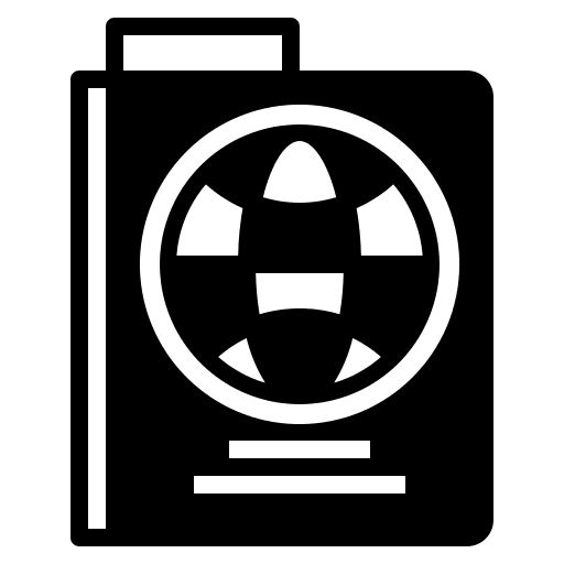 Passport passport identification identity icon Passport passport identification identity icon