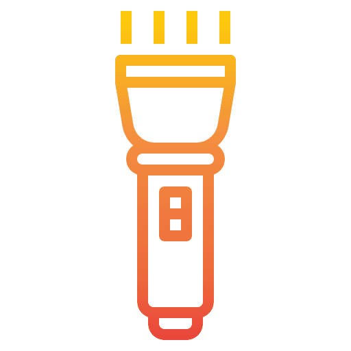 Flashlight light flashlight torch icon
