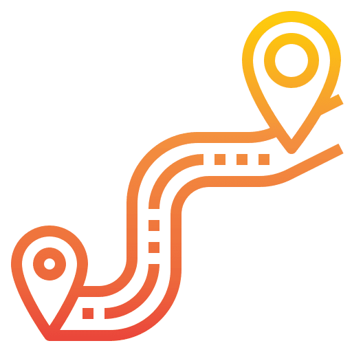 Navigation road placeholder gps icon