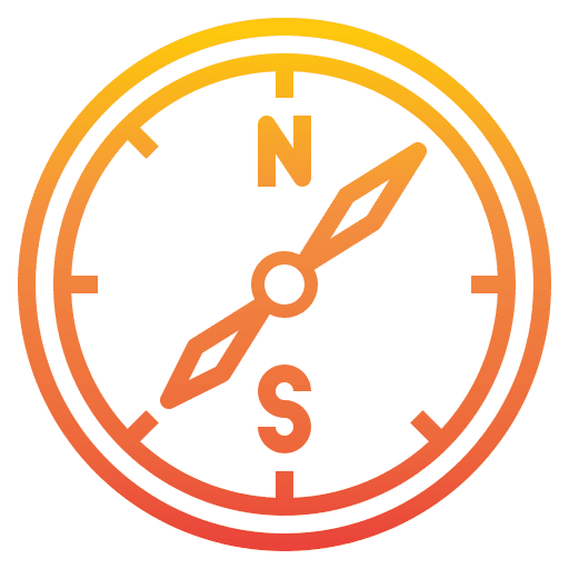 Compass orientation direction compass icon Compass orientation direction compass icon