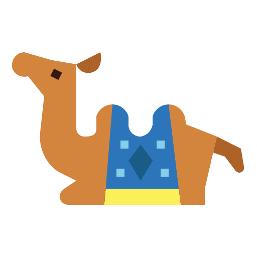 Camel camel animal zoo icon