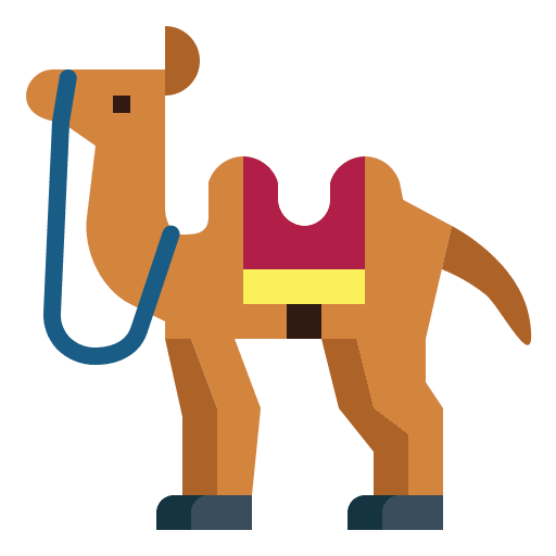 Camel wildlife animal animals icon