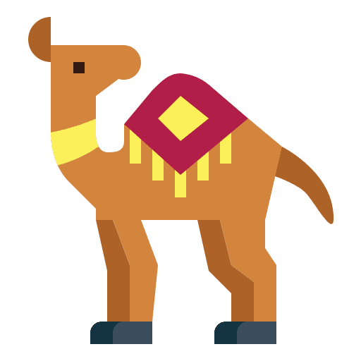 Camel zoo camel animals icon