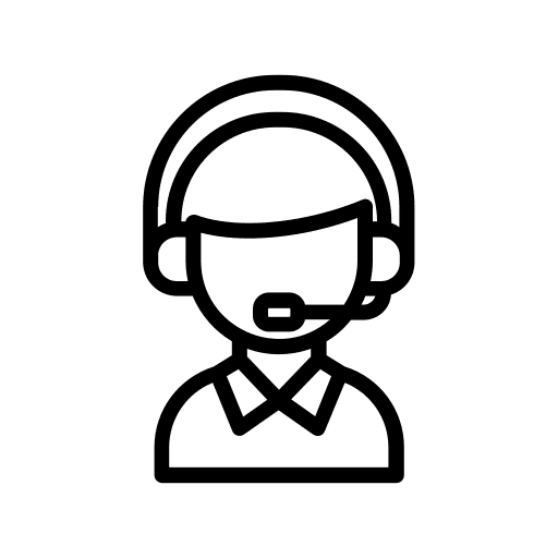 Customer service agent customer support customer service agent microphone icon Customer service agent customer support customer service agent microphone icon