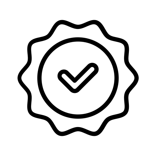 Quality checked quality verified icon