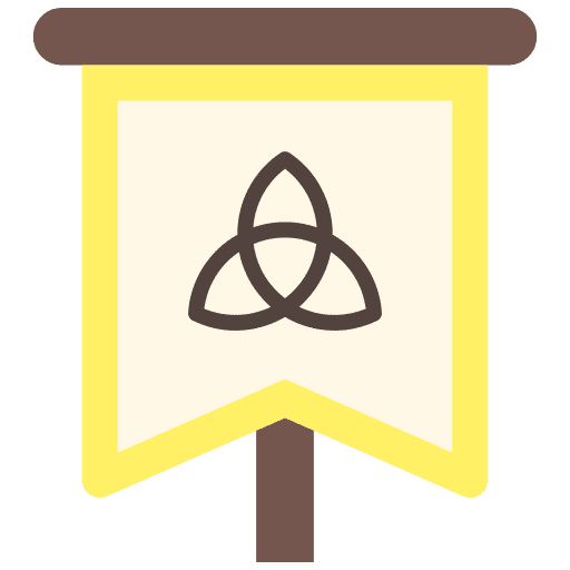 Banner badge flags ornament icon Banner badge flags ornament icon