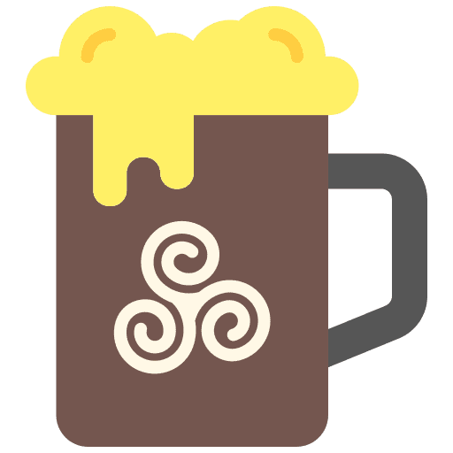 Beer pint of beer pub food and restaurant icon Beer pint of beer pub food and restaurant icon
