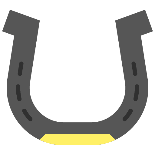 Horseshoe luck miscellaneous western icon Horseshoe luck miscellaneous western icon