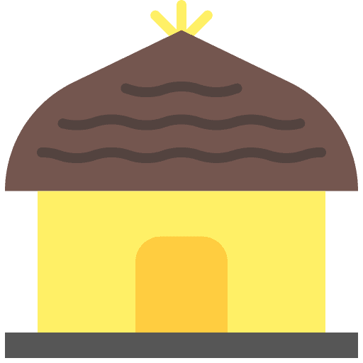 Hut cabin hut house icon Hut cabin hut house icon