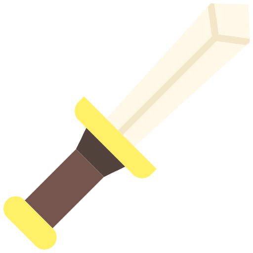 Sword knife dagger weapon icon Sword knife dagger weapon icon
