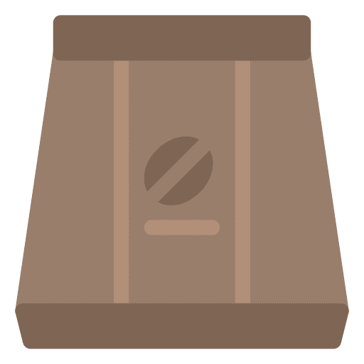 Coffee pack coffee pack coffee bag package icon