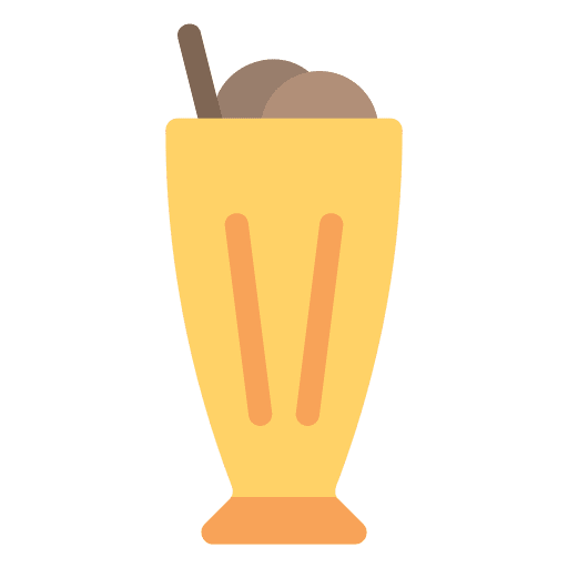 Iced coffee cold drink straw cafe icon