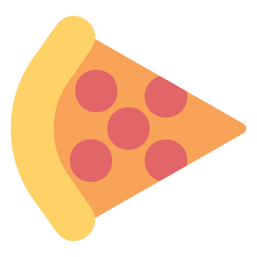 Pizza slice pizza slice dough italian food icon