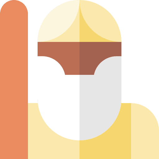 Nomad beard old people afro icon Nomad beard old people afro icon