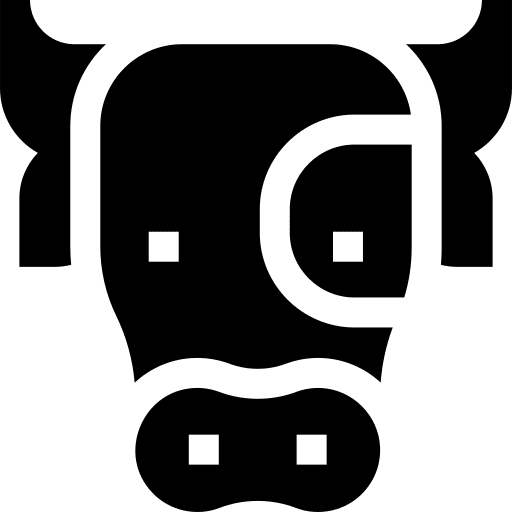 Cow user cow animals icon