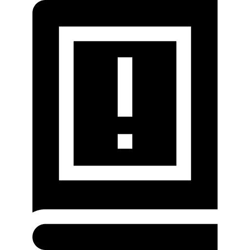 Book guide education school icon