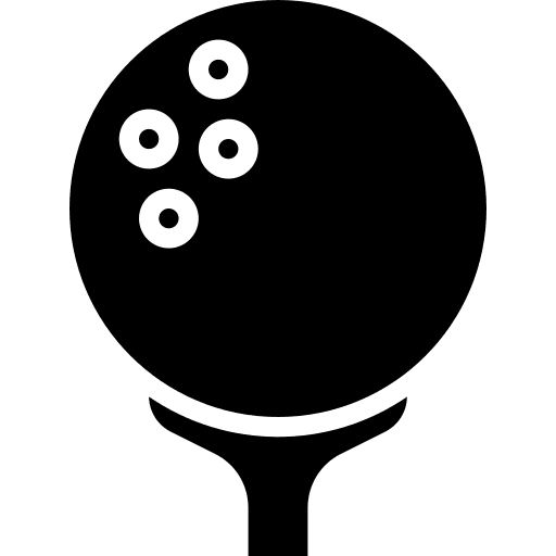 Golf ball tee golf ball play icon