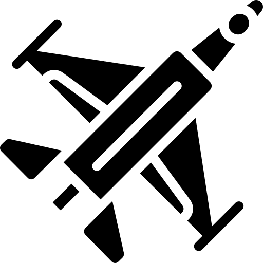 Jet jet security flight icon
