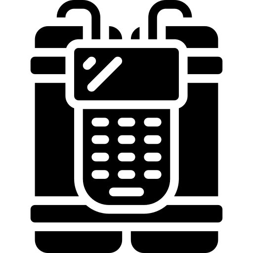 C4 weapon bomb security icon