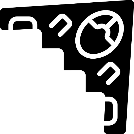 Plane air aircraft army icon