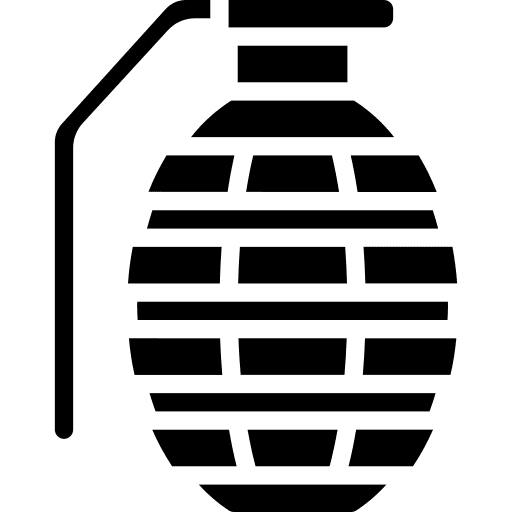 Grenade bomb weapon grenade icon