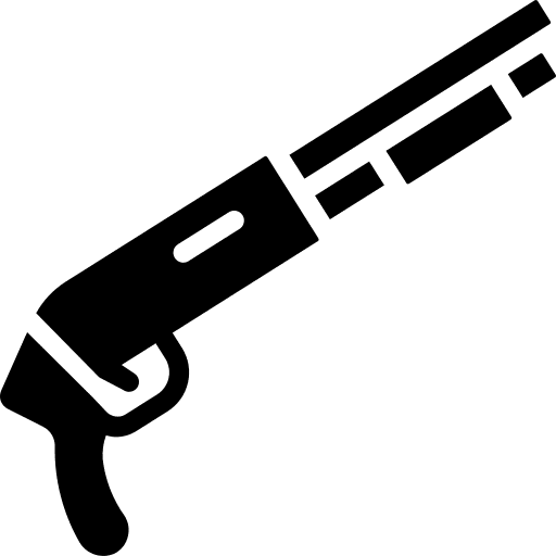 Gun security weapon battle icon