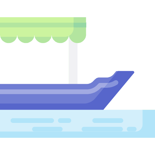 Lake nature ship transportation icon Lake nature ship transportation icon