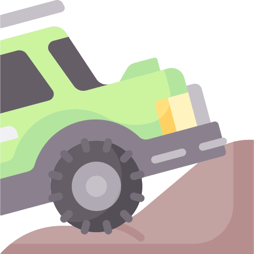 Offroad transport desert offroad icon