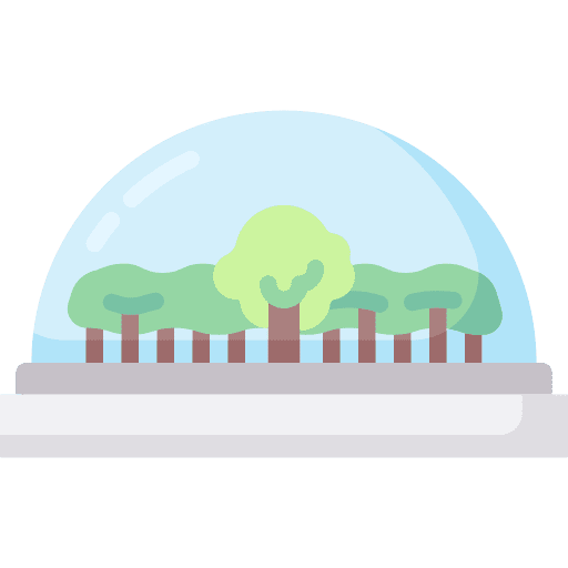 Green planet nature indoor architecture and city icon Green planet nature indoor architecture and city icon