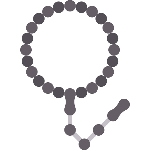 Tasbih beads islam misbahah icon Tasbih beads islam misbahah icon