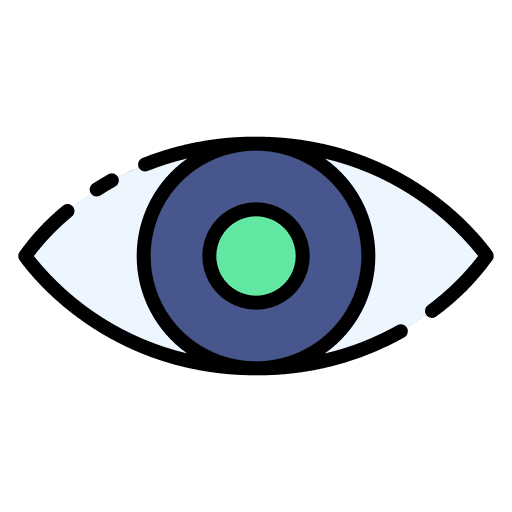 View eyes computer ui icon