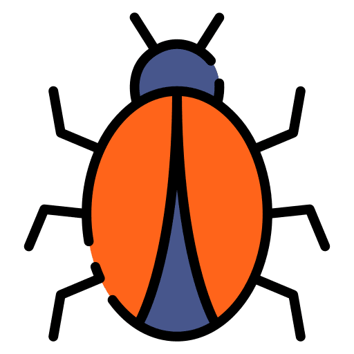 Bug computer problem bug icon Bug computer problem bug icon