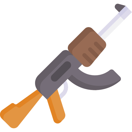 Ak 47 ak 47 weapons assault rifle icon