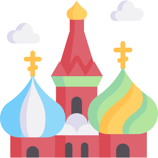Cathedral of saint basil architecture and city russia moscow icon