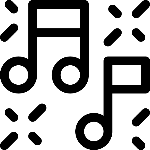 Music musical notes enable sound music note icon Music musical notes enable sound music note icon